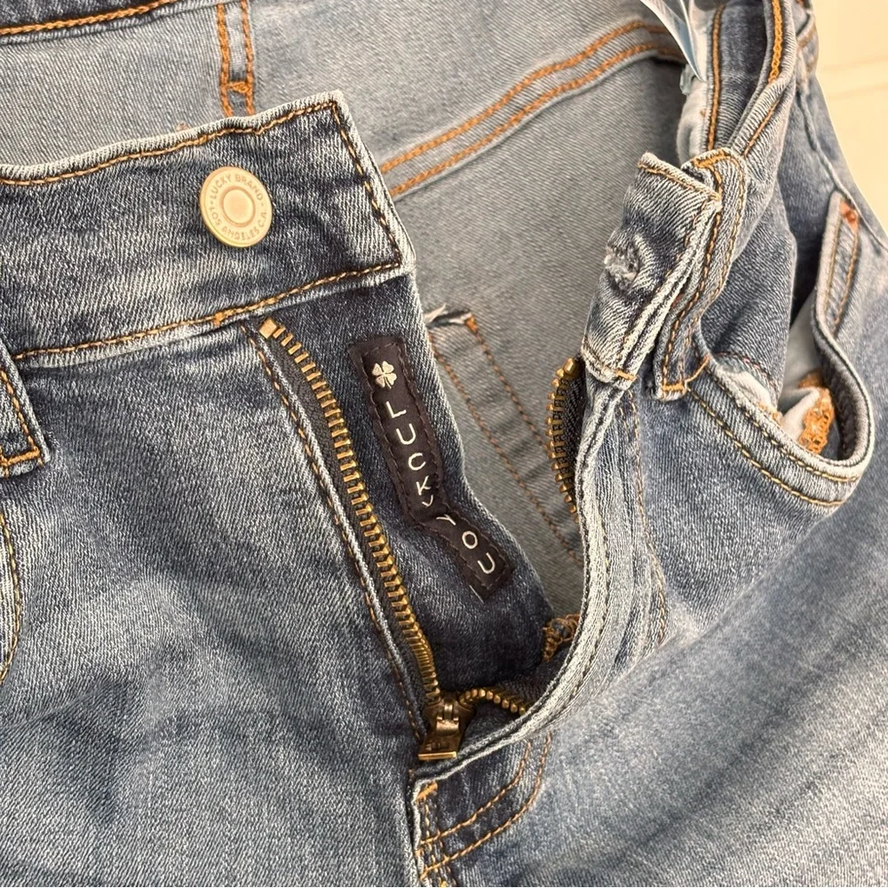 Lucky Brand Men's 221 Straight Fit Blue Jeans Size 32x32